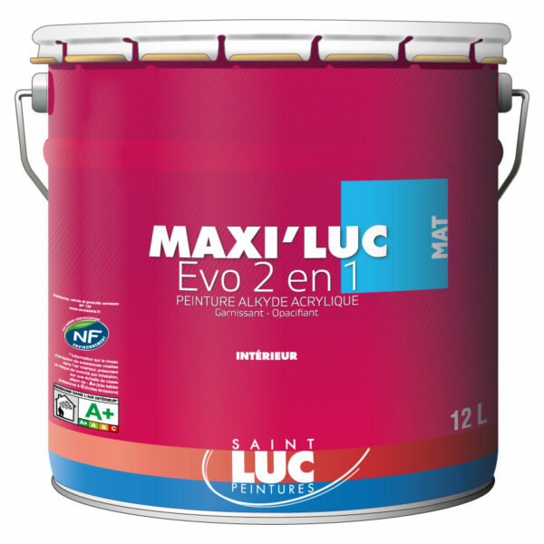 MAXI’LUC EVO 2 en 1 MAT - Peintures Saint-Luc